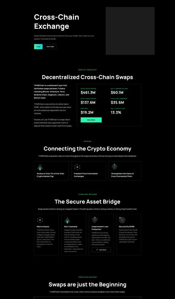 thorchain showcase